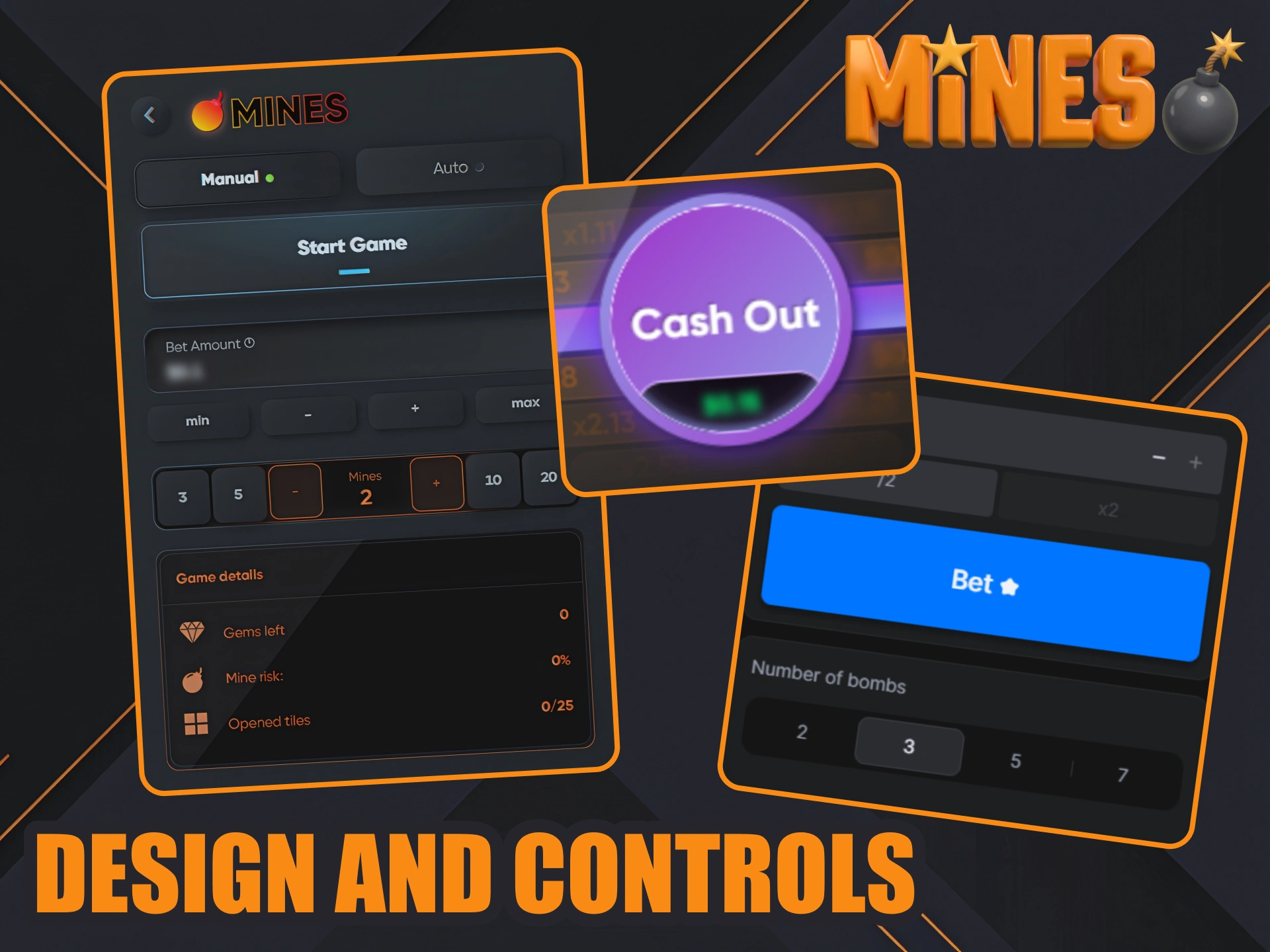 Cash out your winning anytime at every Mines game at 1win.