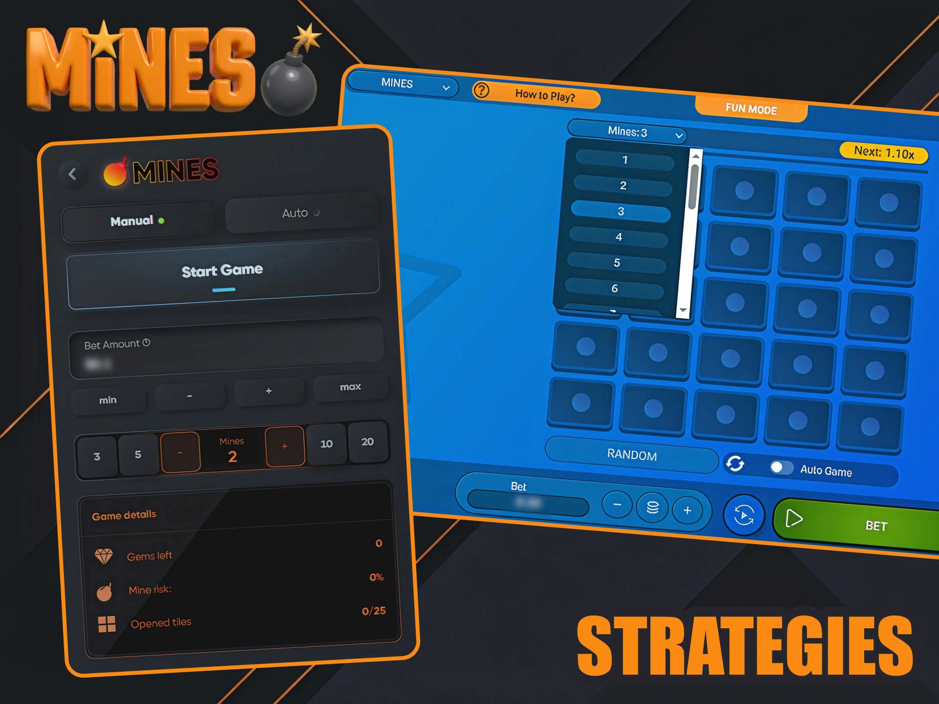 Increase your winning chances with those Mines game strategies.