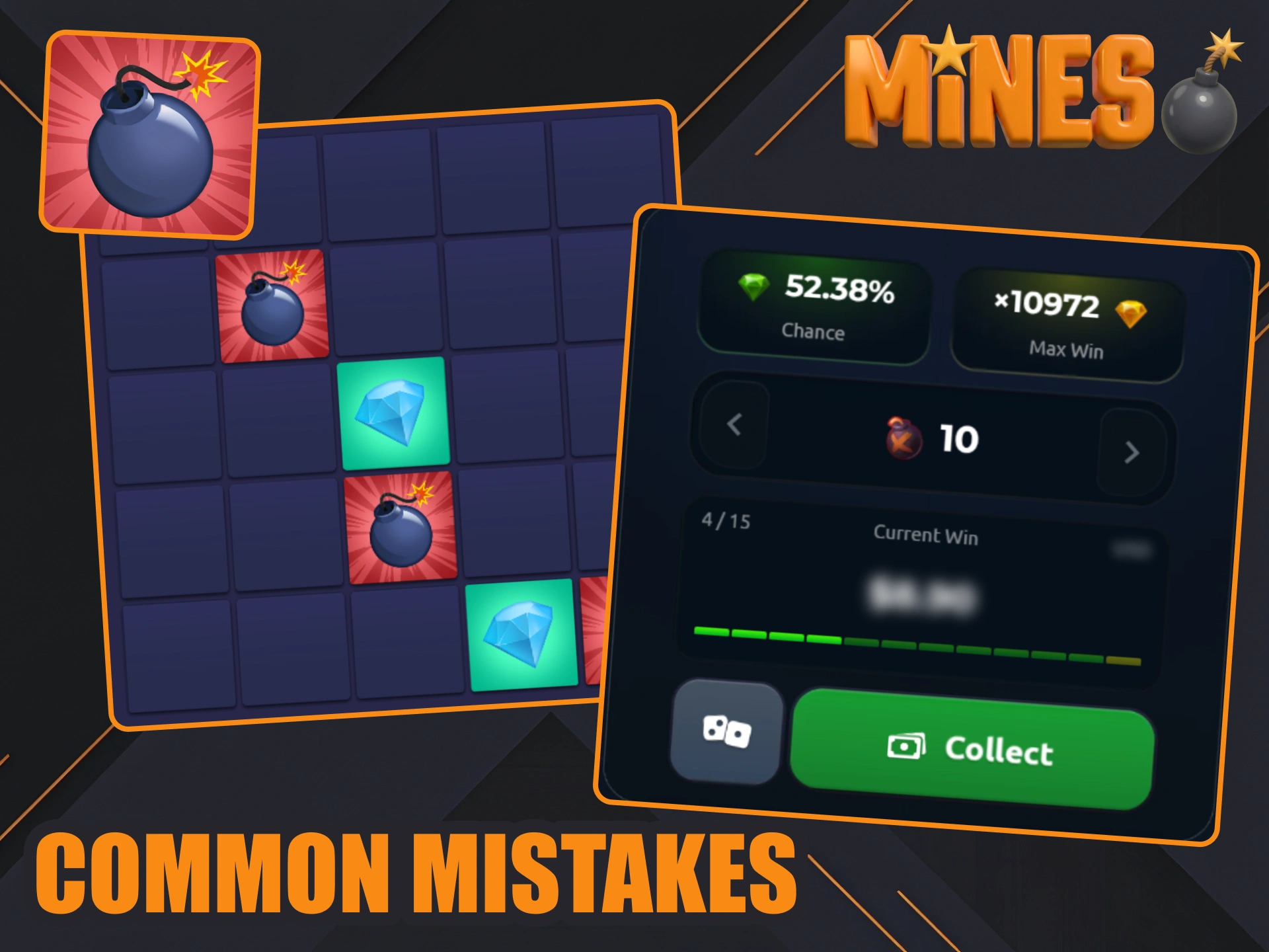 Try not to rush your game to avoid those Mines game mistakes.
