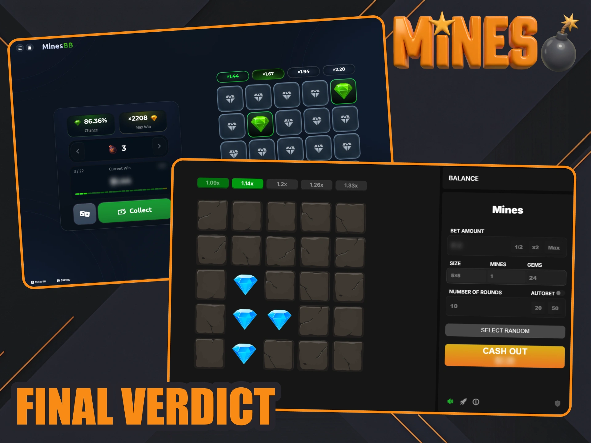 Create 1xBet account and try out Mines games yourself.