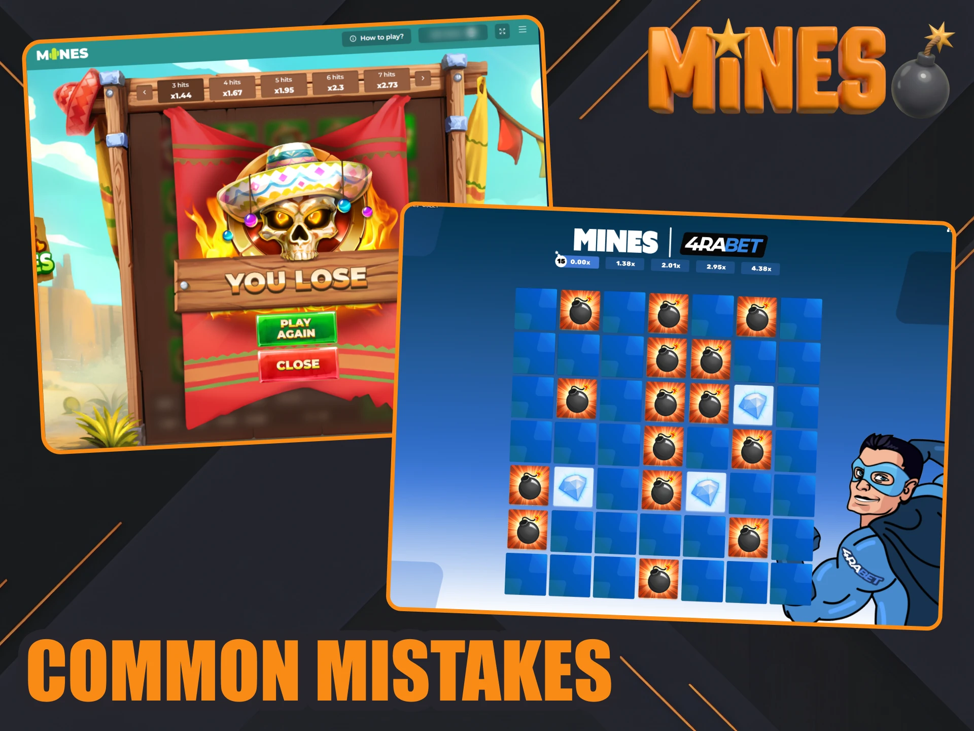 Avoid those Mines game players mistakes.