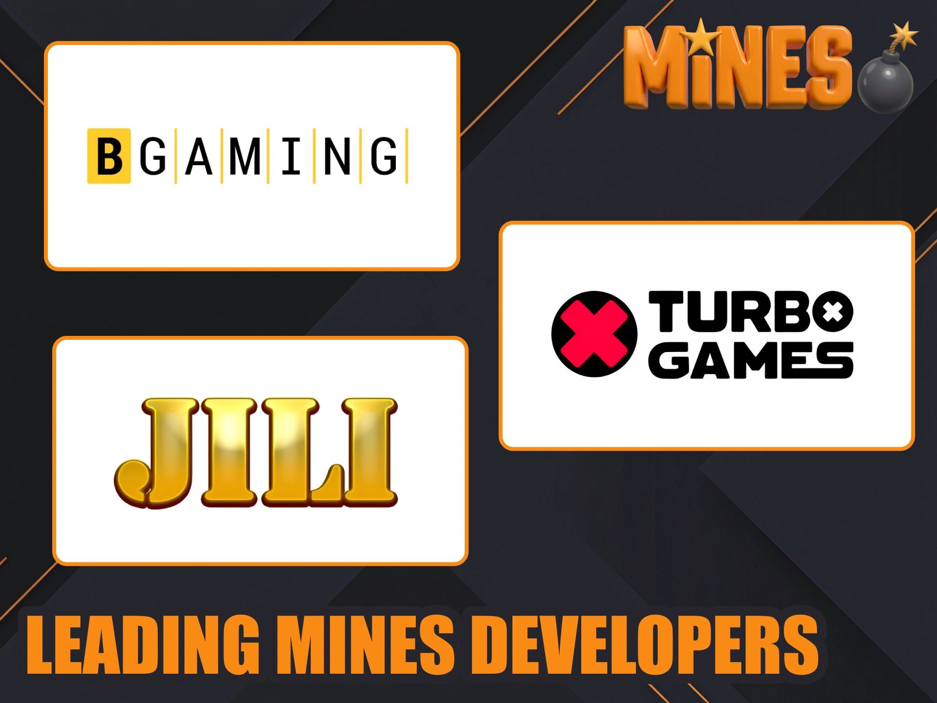 Try out Mines games from those developers at 4rabet.