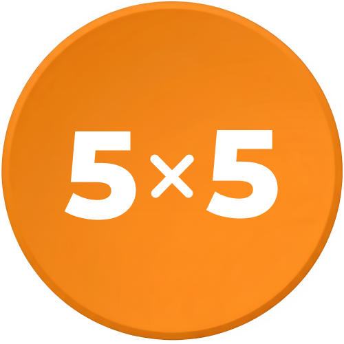 Change Mines game field size for your playing style.