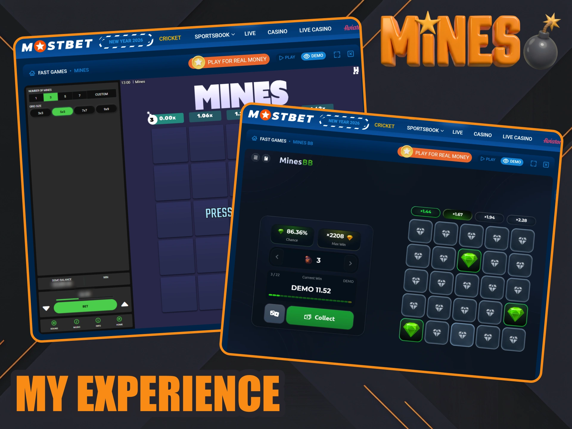 Try out Mostbet Mines game and other Mines at Mostbet.
